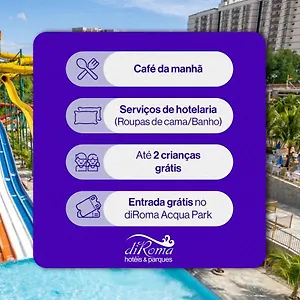 Diroma Lacqua II Direto Com O Grupo Diroma Com Acesso Ao Acqua Park E Cafe Da Manha Caldas Novas